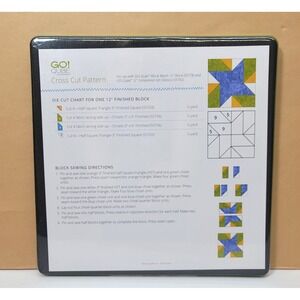 AccuQuilt GO! Chisels 3x6‎ Finished Fabric Cutting Die 55736 Replacement